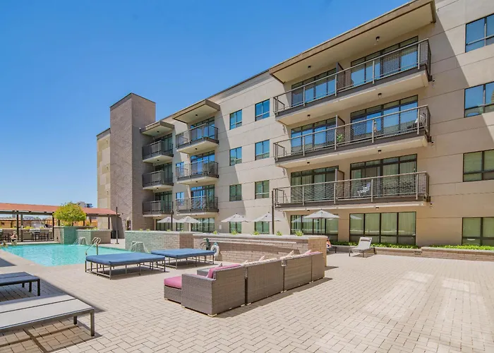 Apartamento Fancy 1bd - Dt Phx - Parkin, Gym, Pool - Sleeps 6