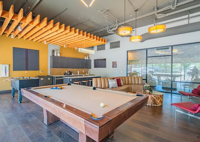 Apartamento Fancy 1bd - Dt Phx - Parkin, Gym, Pool - Sleeps 6 *